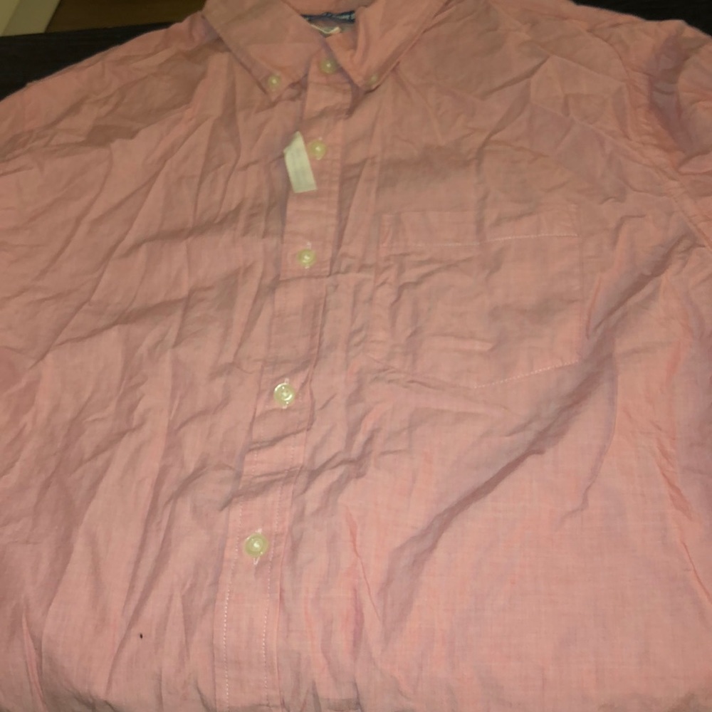 Old Navy Pink Buttondown Shirt in Large